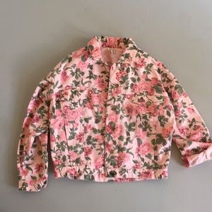 Vintage 90s floral jacket